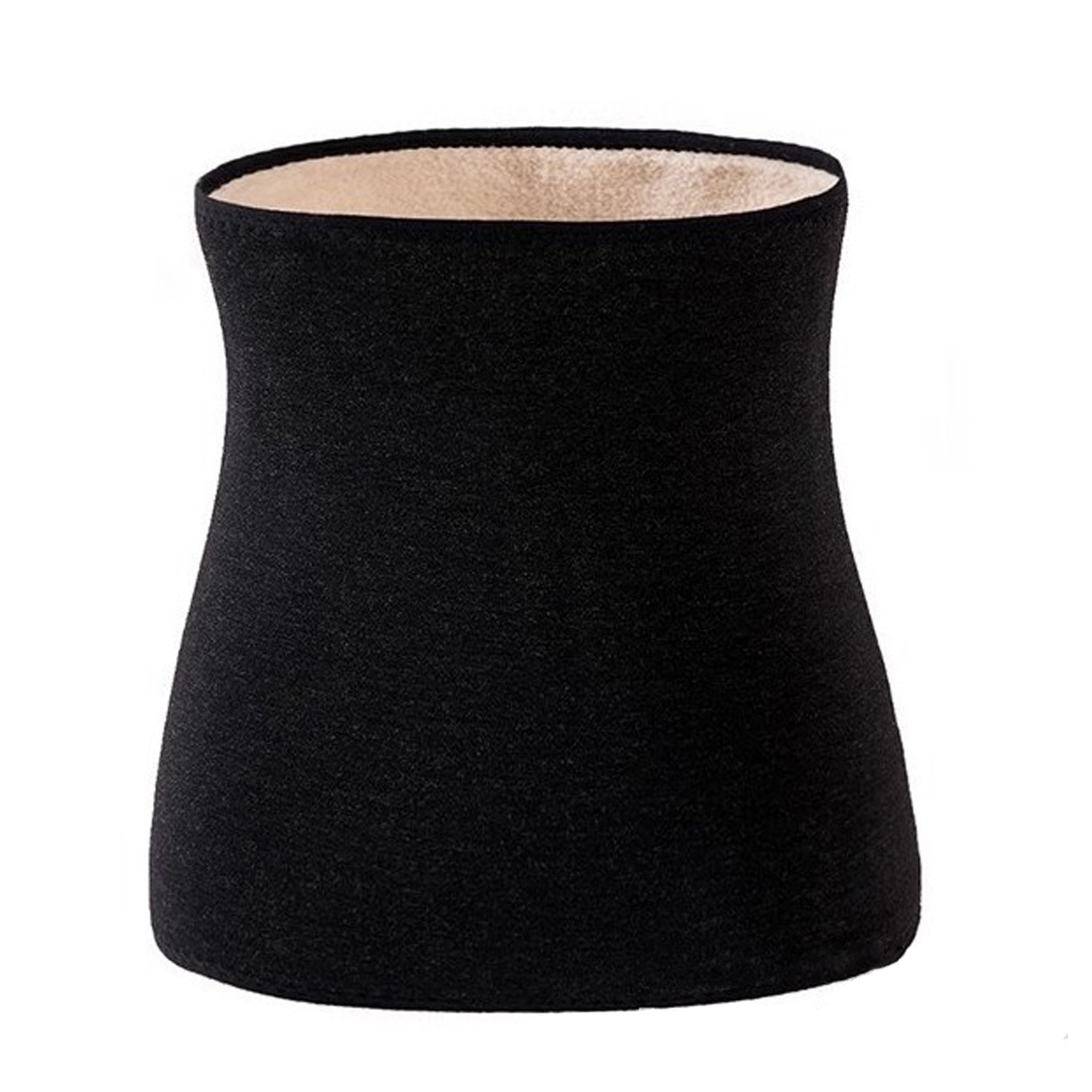 Jkung Warm Cashmere Waist Warmer Winter Thermal Lower Back Support Lumbar Stomach Protection Band for Women Menstrual Pain Relief